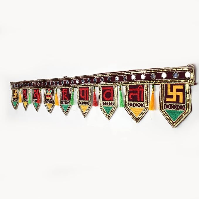 Velvet Shubh Diwali Traditional Toran