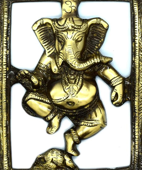 Ganesh Metal Wall Hanging