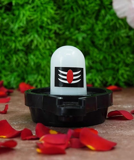 Water Sensor Shivling Smokeless Sensor,Led Light for Indoor and Outdoor Festival