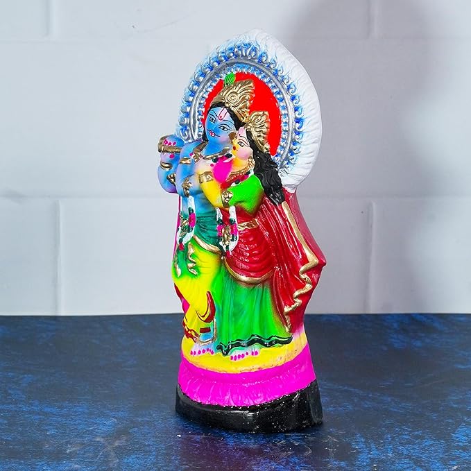 Radha Krishna Bommai Kolu for Navratri - 7 cm Handmade