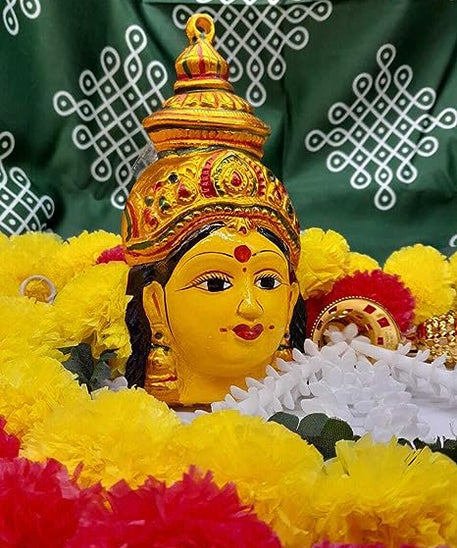 Varalakshmi Metal Face Mask Medium