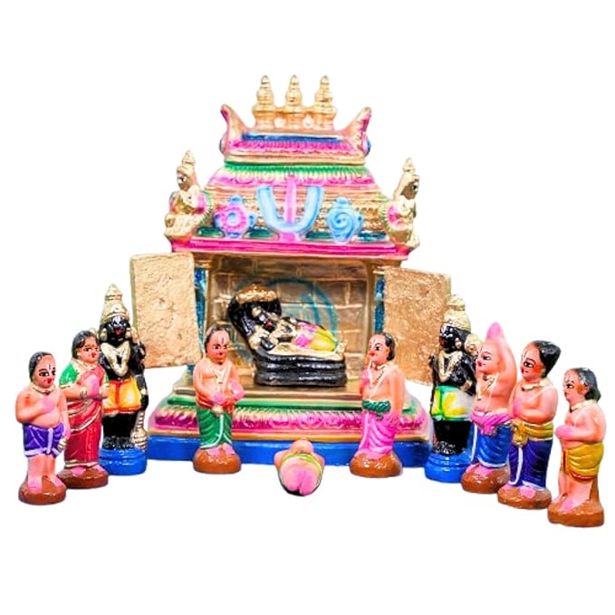 Srirangam Swagavasal Set Golu Dolls for Navaratri
