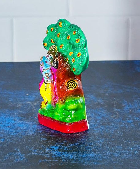 Krishna Under Tree Golu Dolls for Navratri - Handmade