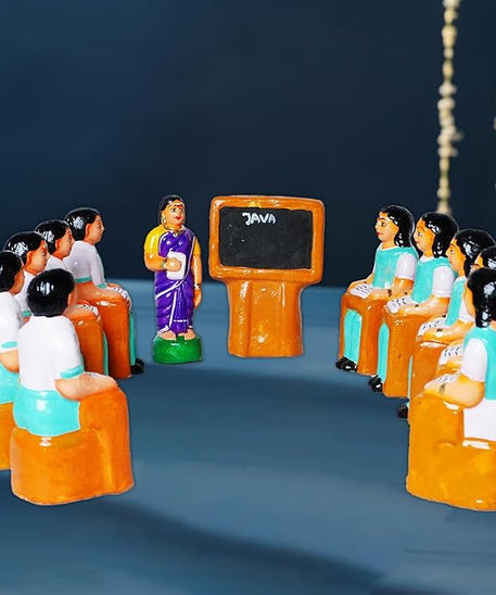 School Set Golu Dolls For Navaratri- kolu bommai