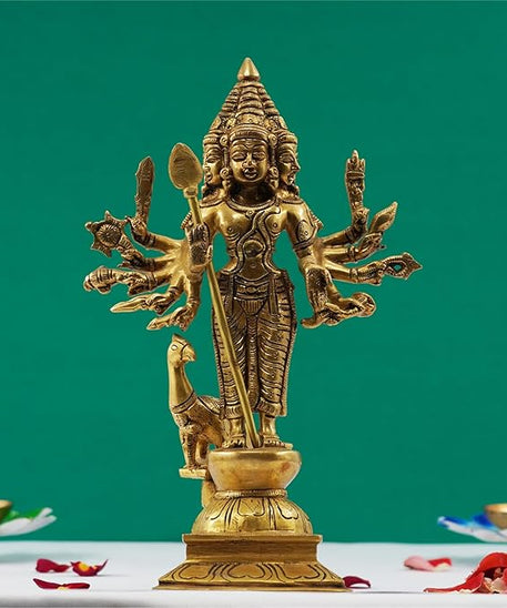 Brass Murugan Statue