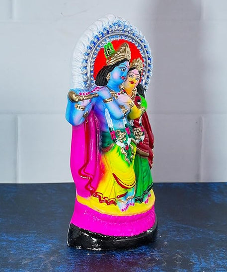 Radha Krishna Bommai Kolu for Navratri - 7 cm Handmade