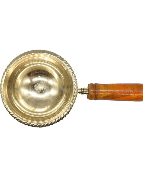 Aarti Dhoop Diya Wooden Handle For Pooja
