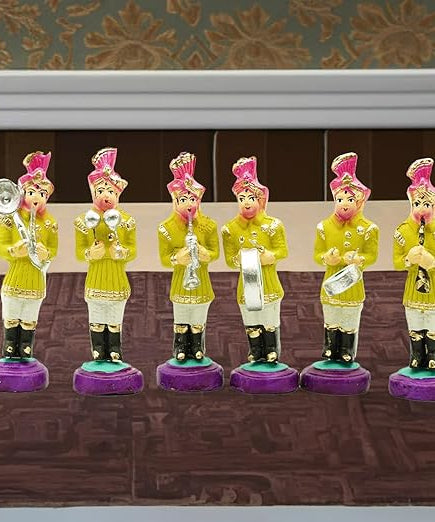 Golu Dolls Band Set of 6 Dussera Kolu Bommalu