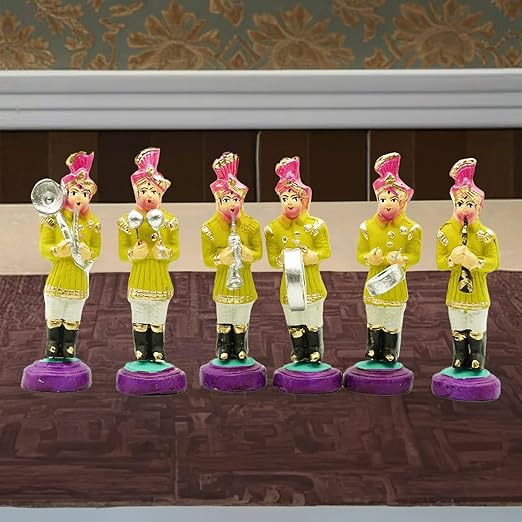 Golu Dolls Band Set of 6 Dussera Kolu Bommalu