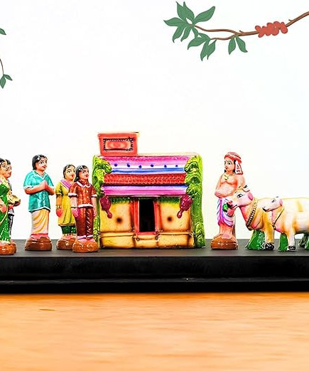 Griha Pravesh/Gruhapravesam Golu Dolls Set for Navaratri