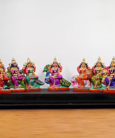 Saptamata Set Golu Bommai For Navratri- 23 cm