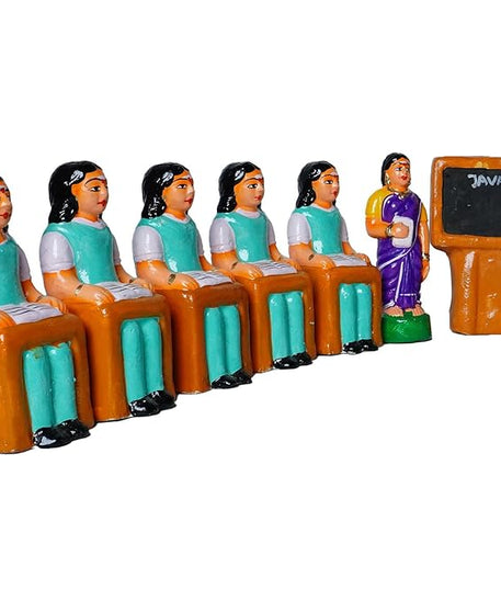 School Set Golu Dolls For Navaratri- kolu bommai