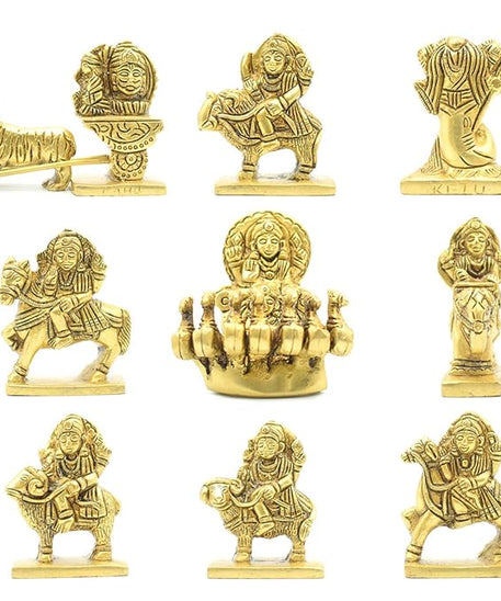 Navagraha Brass Idols Set