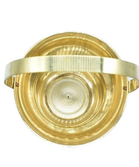 Pure Brass Kamandal Holy Water Pot with Handle