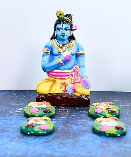 Krishna Bhojanam Kolu Bommai Set For Dussehra