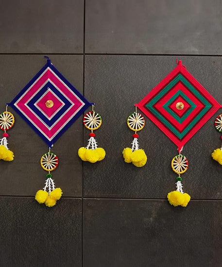 Bright and Beautiful Home Decor Handmade Colorful Kite Hanging Decoration