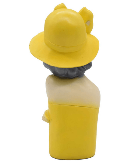 Yellow Hat Doll Showpiece for Home Decor