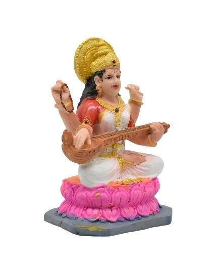 Goddess Saraswati Murti for Pooja