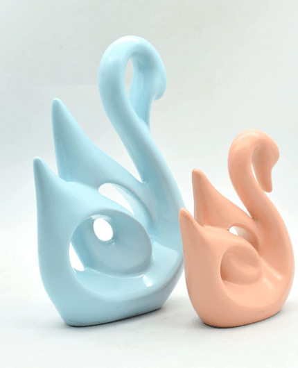 Swan Pair Couple Showpiece for Decor - Puja N Pujari
