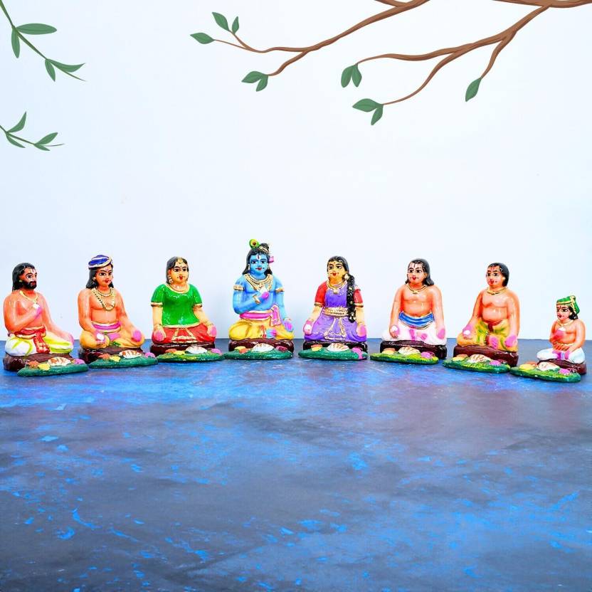 Krishna Bhojanam Kolu Bommai Set For Dussehra