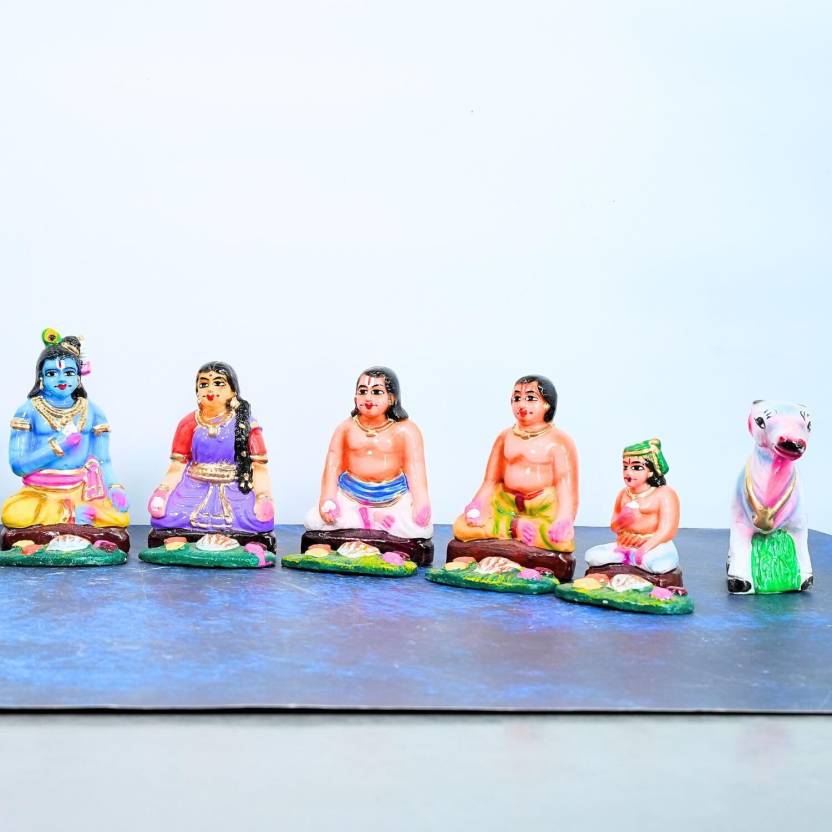 Krishna Bhojanam Kolu Bommai Set For Dussehra