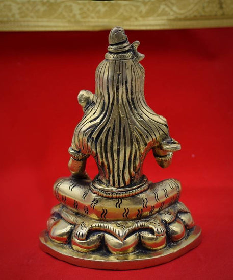 Brass Shiv Murti For Home- 14 cm