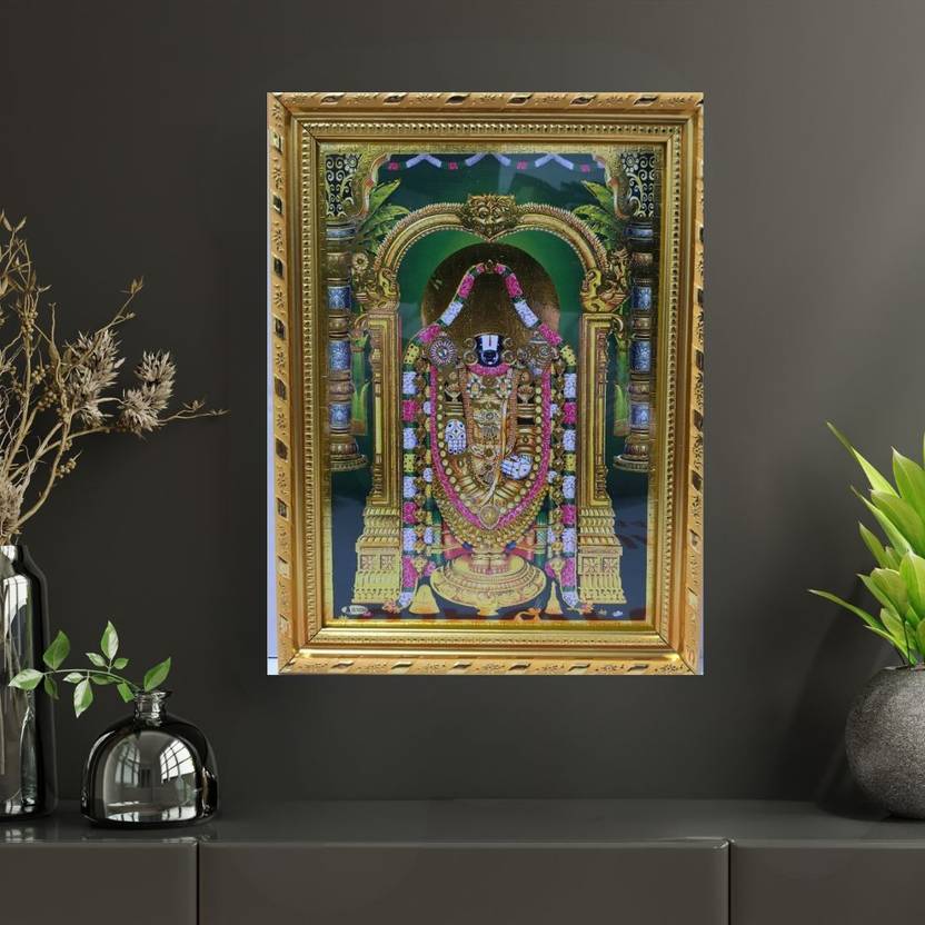 God Photo Frames Lord Tirupati Balaji Venkateswara Perumal Swamy Nice