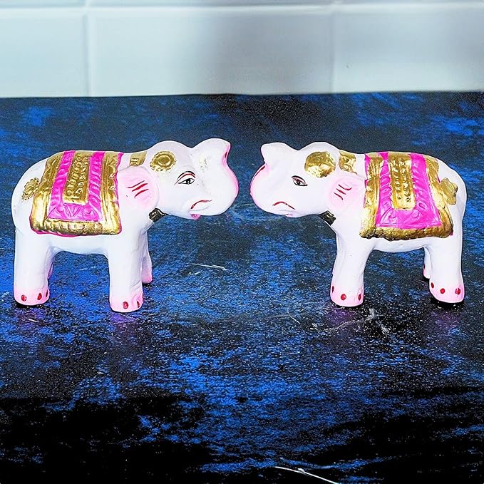 Elephant Golu Bommai in Black Color For Navrathri