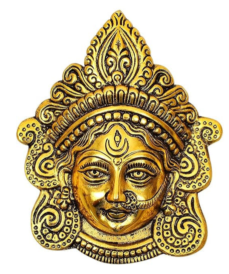 Durga Mata Face Mask Wall Hanging