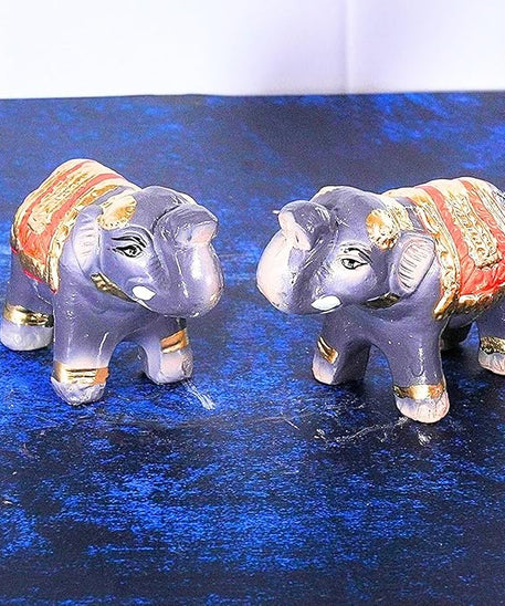 Elephant Golu Bommai in Black Color For Navrathri