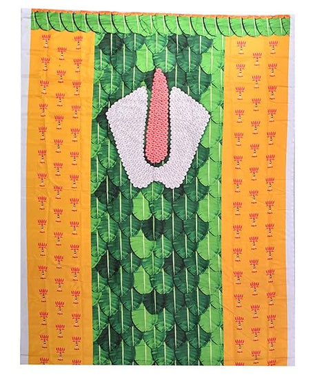 Backdrop Cloth for Decoration Pooja