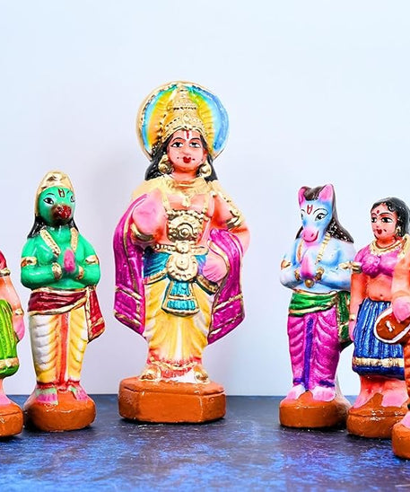 Krishna Jananam Golu Dolls Set for Navrathri