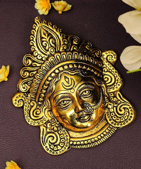 Durga Mata Face Mask Wall Hanging