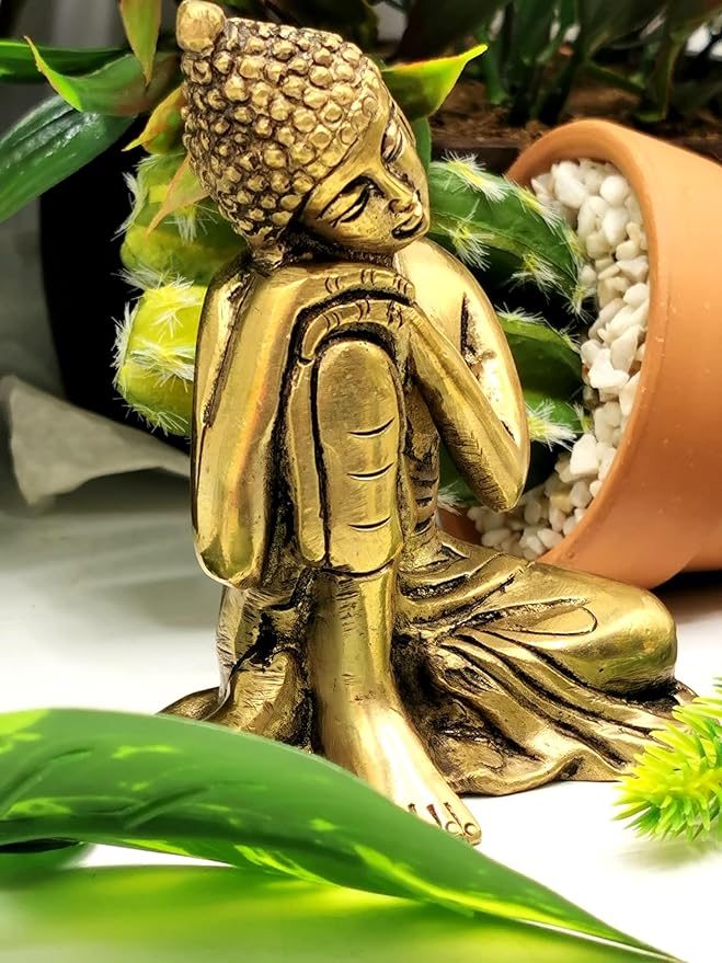Brass Buddha Showpiece