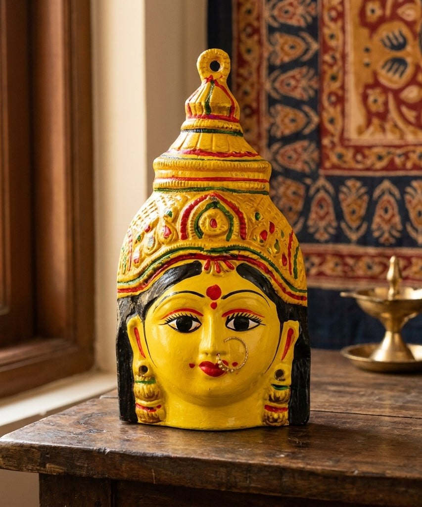 Varamahalakshmi Idol Face Mask- 6.5 Inches
