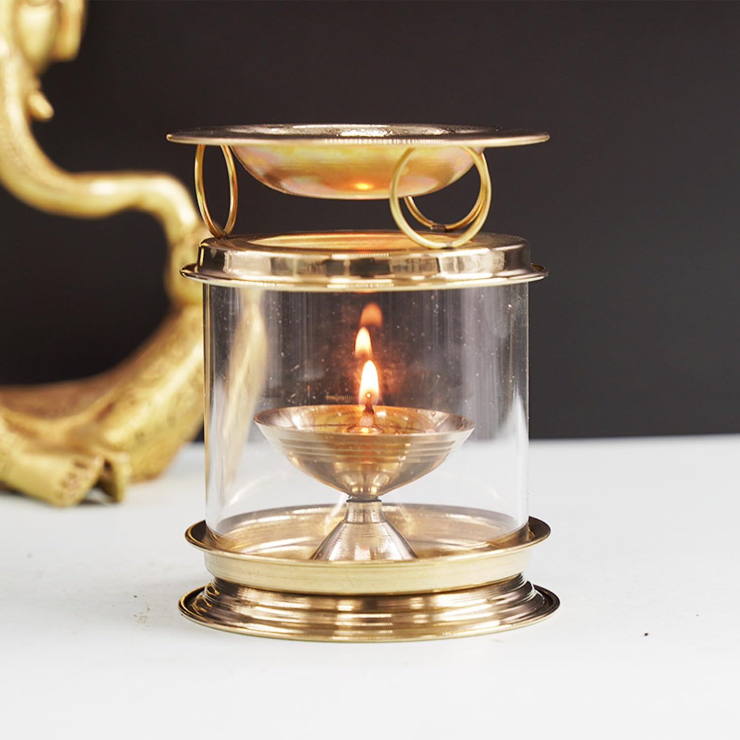 Aromatherapy Oil Diya Lamp Diffuser 2