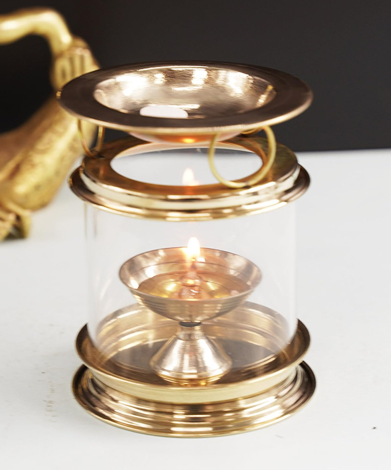 Aromatherapy Oil Diya Lamp Diffuser