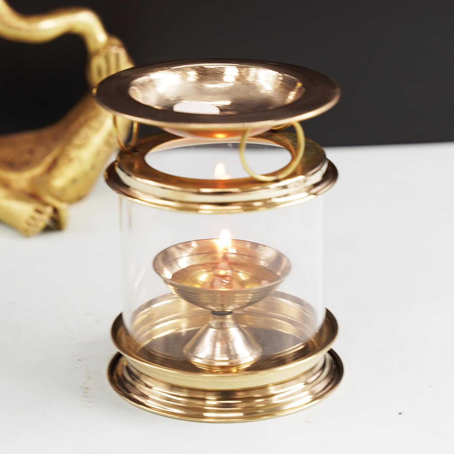 Aromatherapy Oil Diya Lamp Diffuser