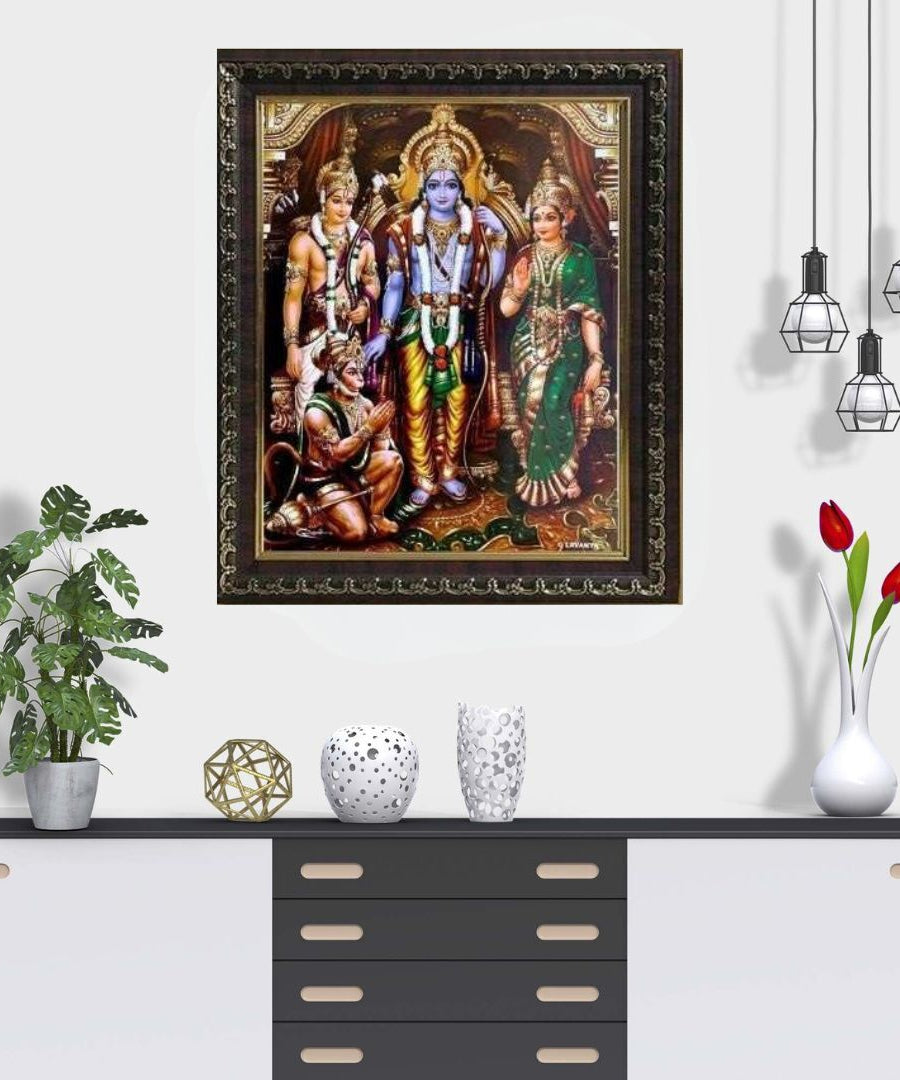 Ram Darbar Golden Photo Frame