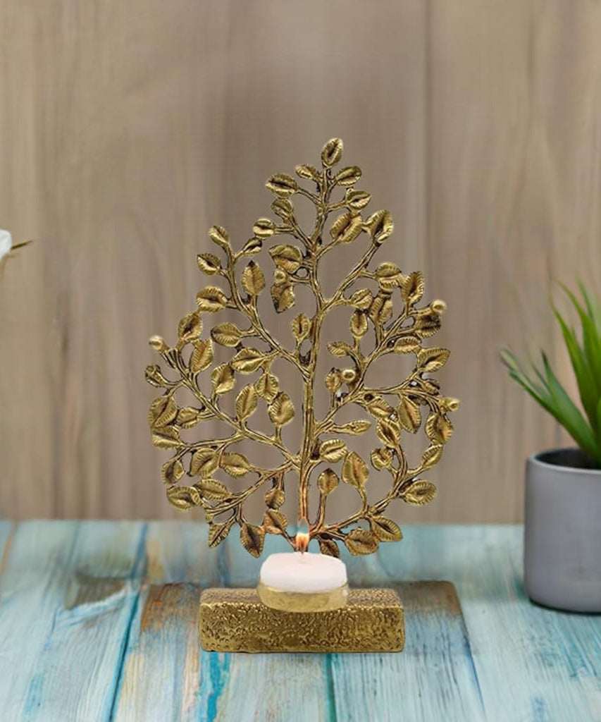 Bodhi Tree Tea Light Candle Holder