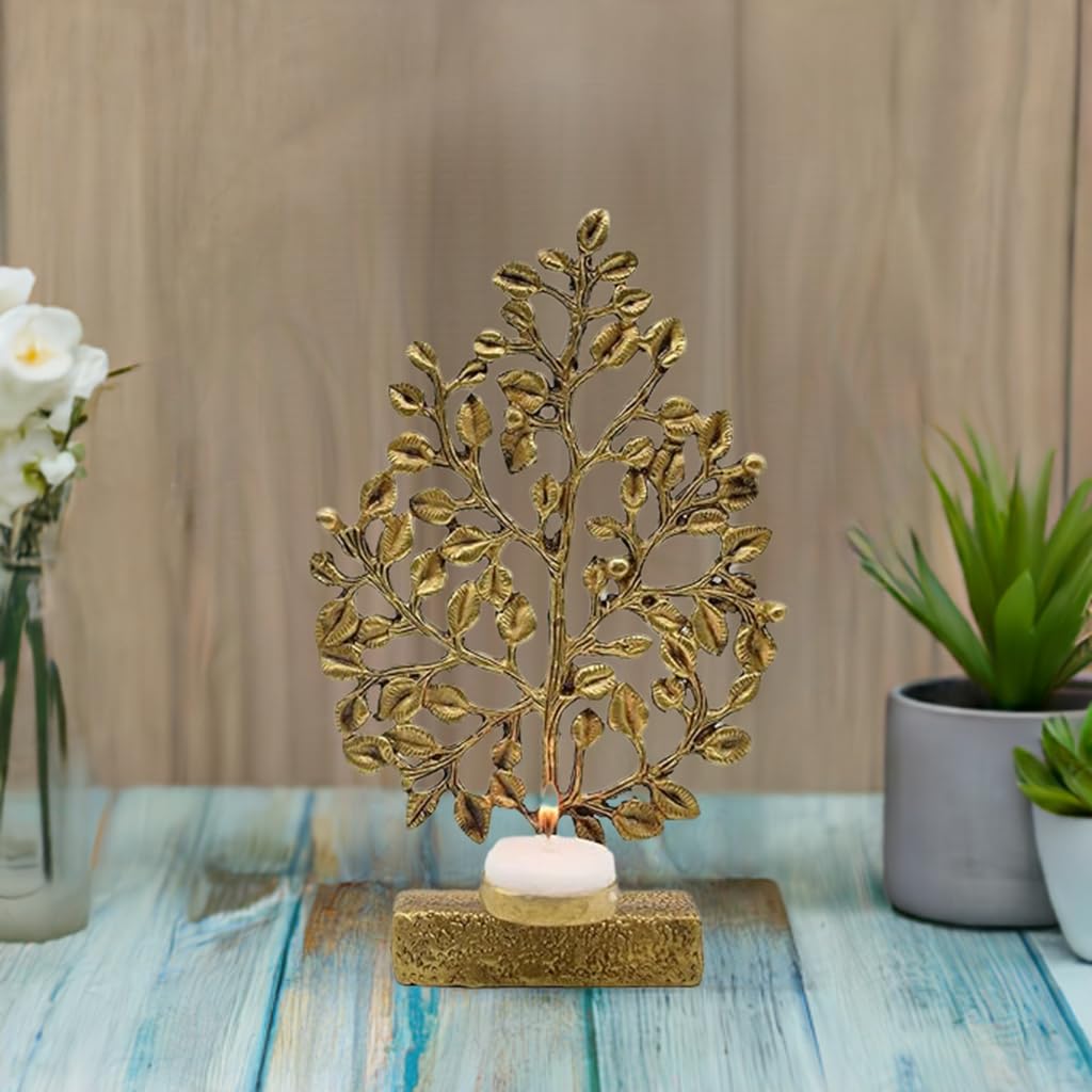 Bodhi Tree Tea Light Candle Holder