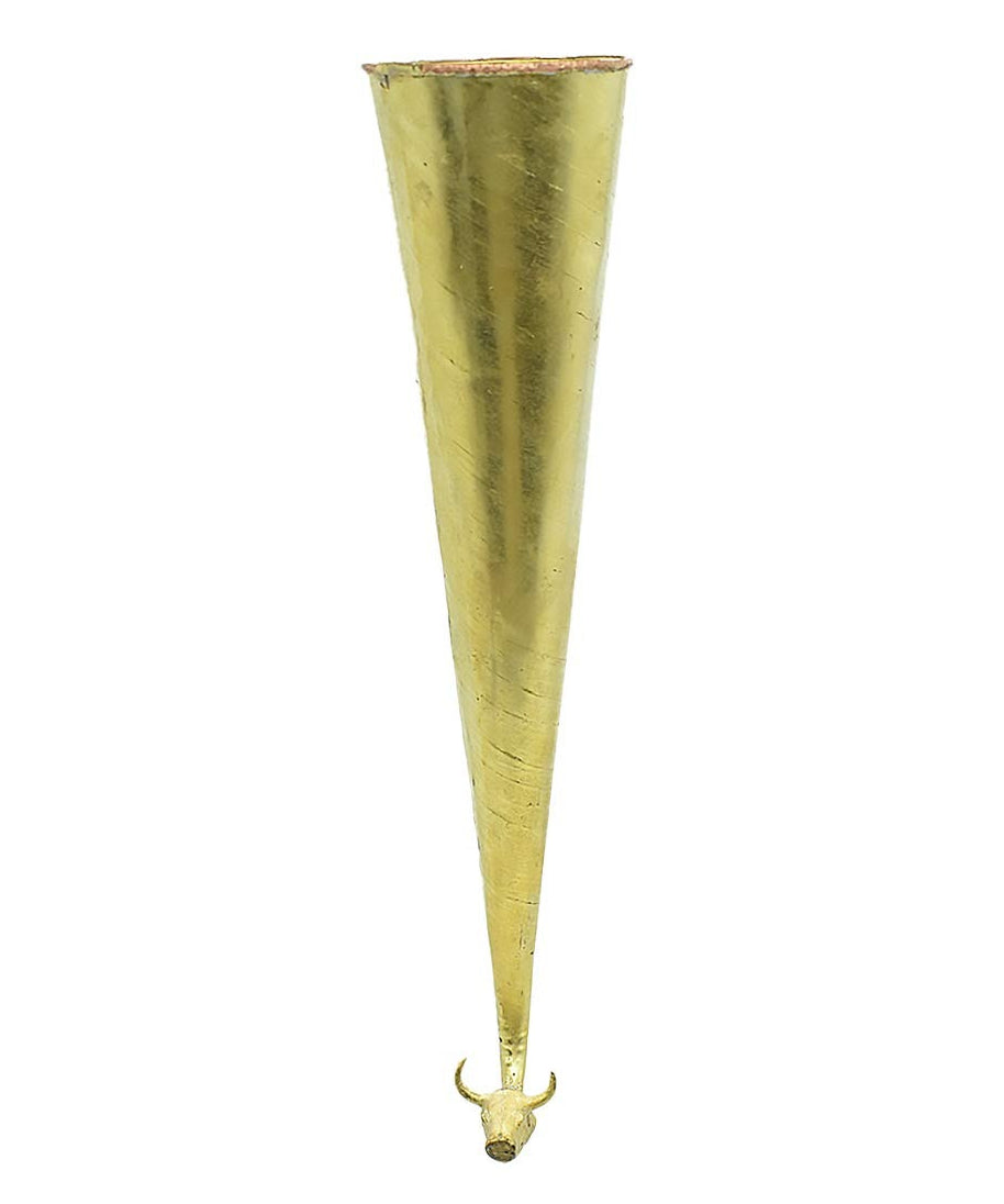 Brass Gaumukhi Shringi for Abhishek