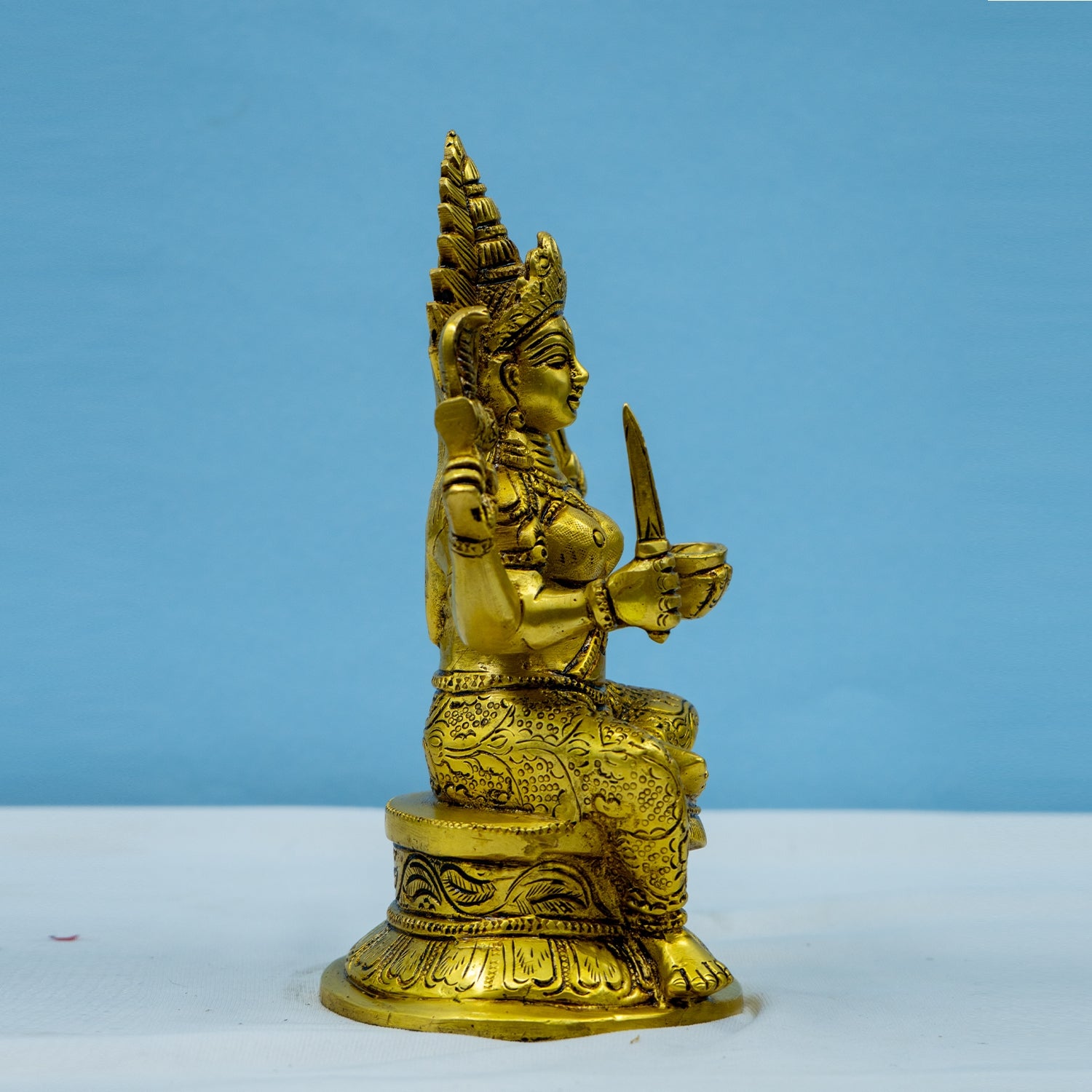 Brass Karumariamman puja and home decore