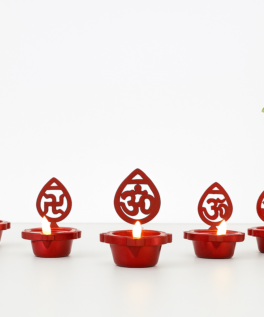 Water Sensor Led Diya- Pack of 10