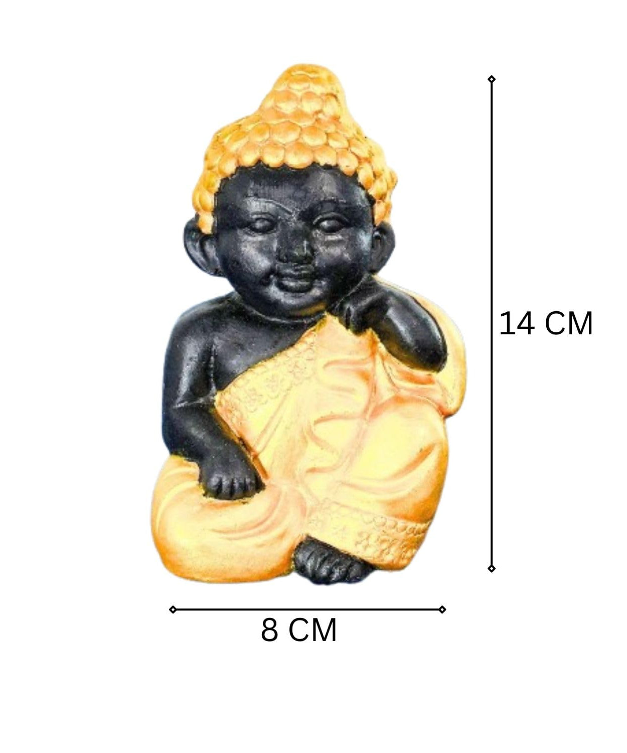 Clay Child Monk Buddha Golu Doll 2