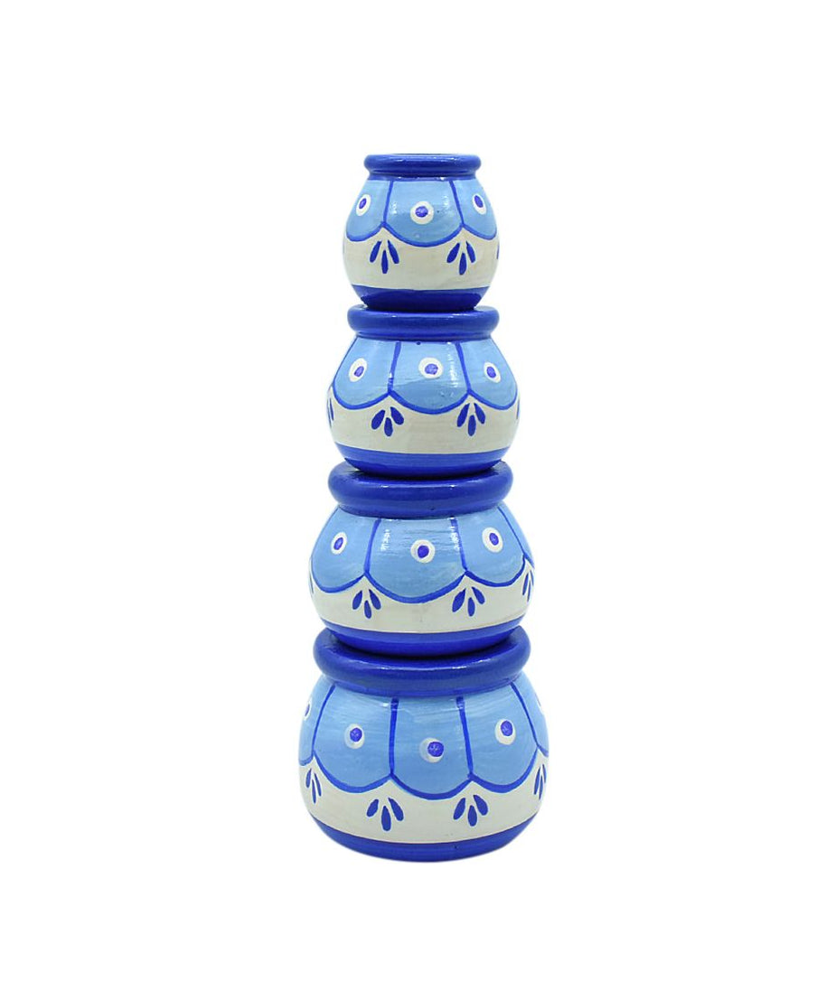 Decorative Chennapatna Pots Set of 4