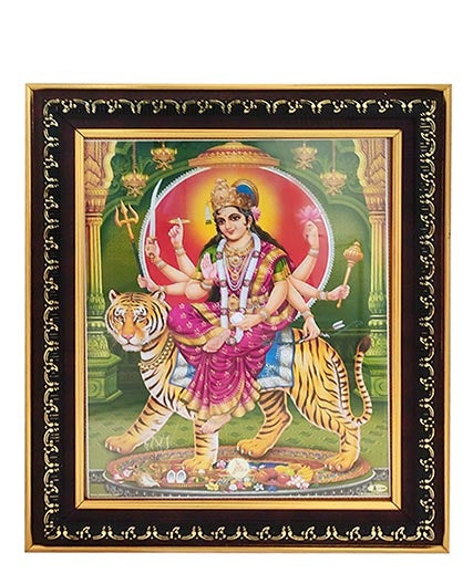 Durga Mata Photo Frame