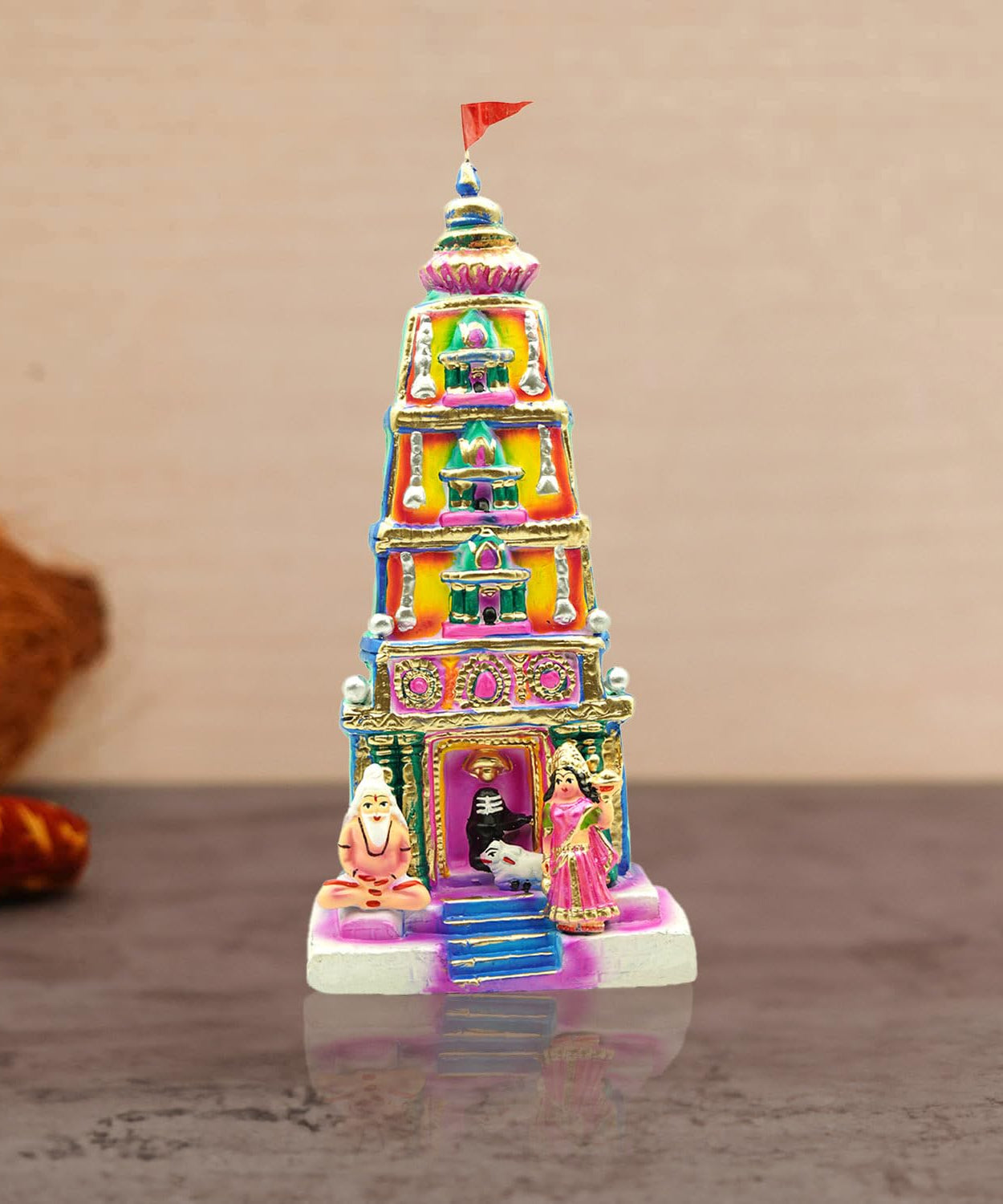 Gopuram-Navarathri-Golu-Doll-Decorative