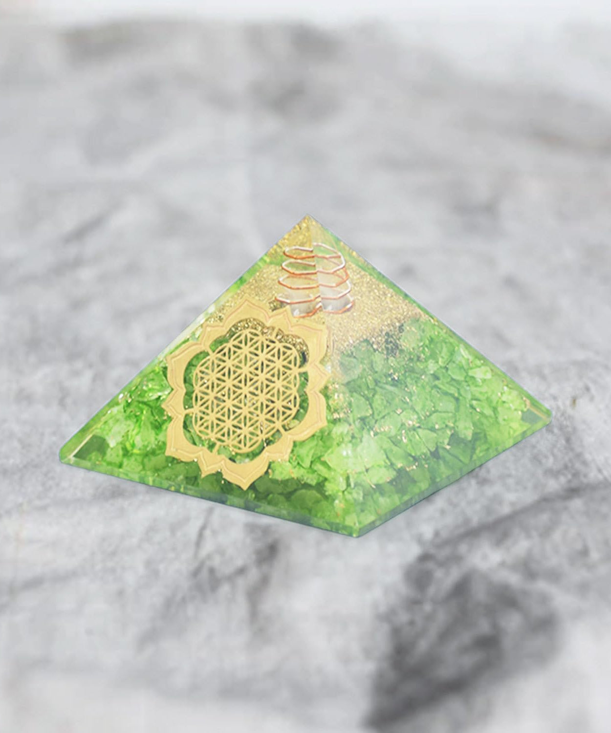 Green Crystal Healing Stones