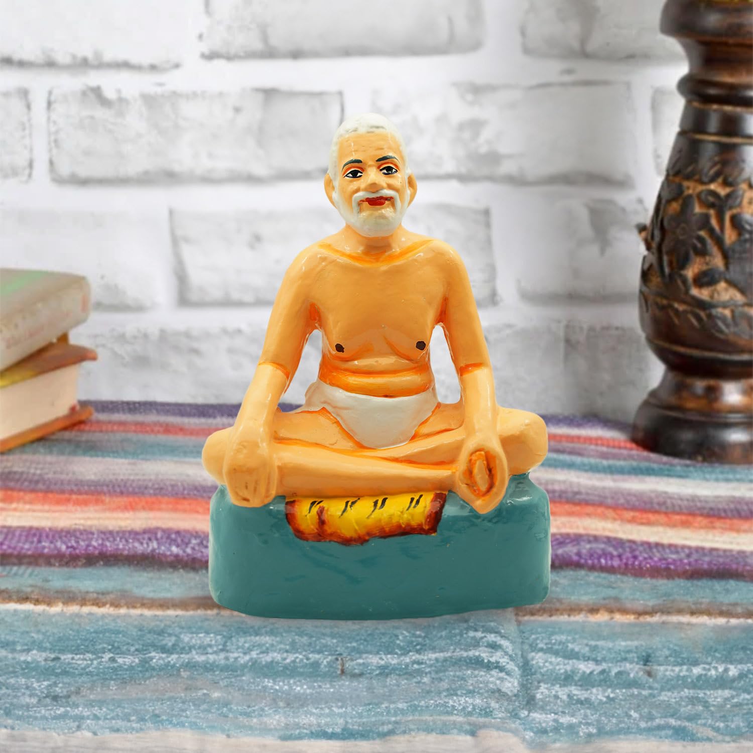 Handicraft-Clay-Ramana-Maharshi-Murti-Arunachala-Shiva-2